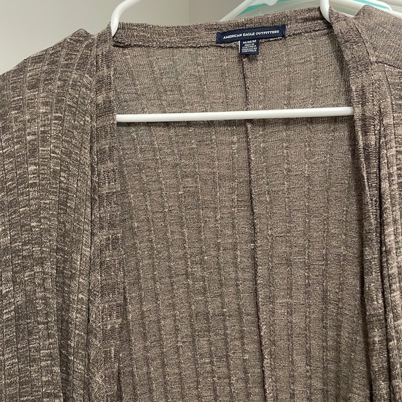 American Eagle Ribbed Cardigan - Picture 2 of 5